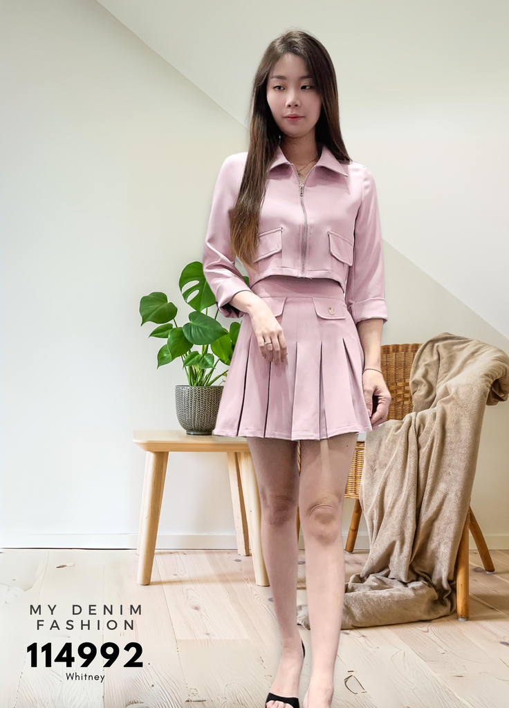 Premium Lady Set Wear 甜美OL褶裙套装 (WH.3) 114992