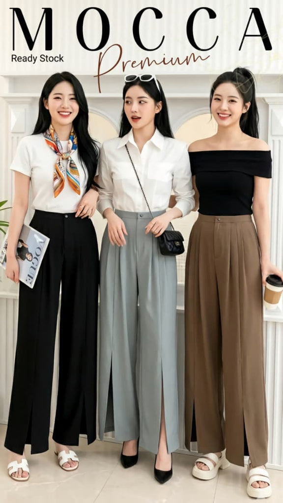 Premium Essential Tailored Trorsuse高级感百搭西装长裤 (MOCCA) 17752