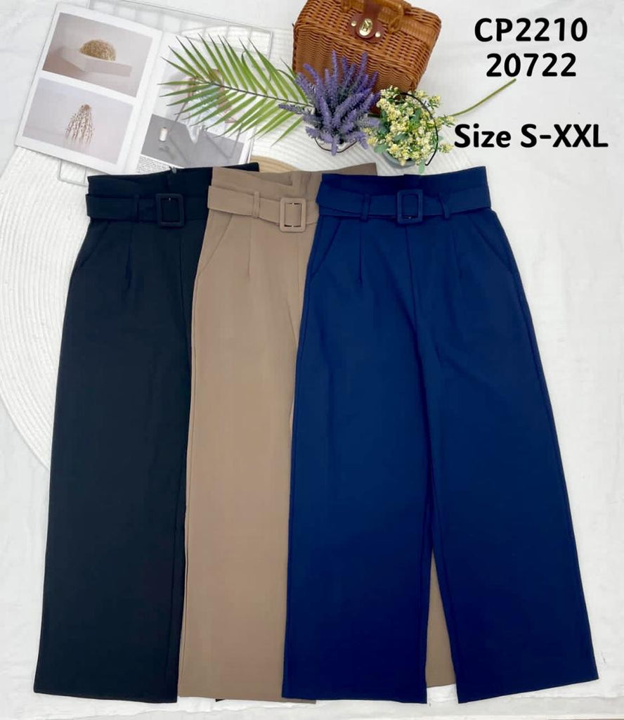 Premium OL Wide-Leg Pants  高品西装阔腿长裤 (CR) CP2210/20722