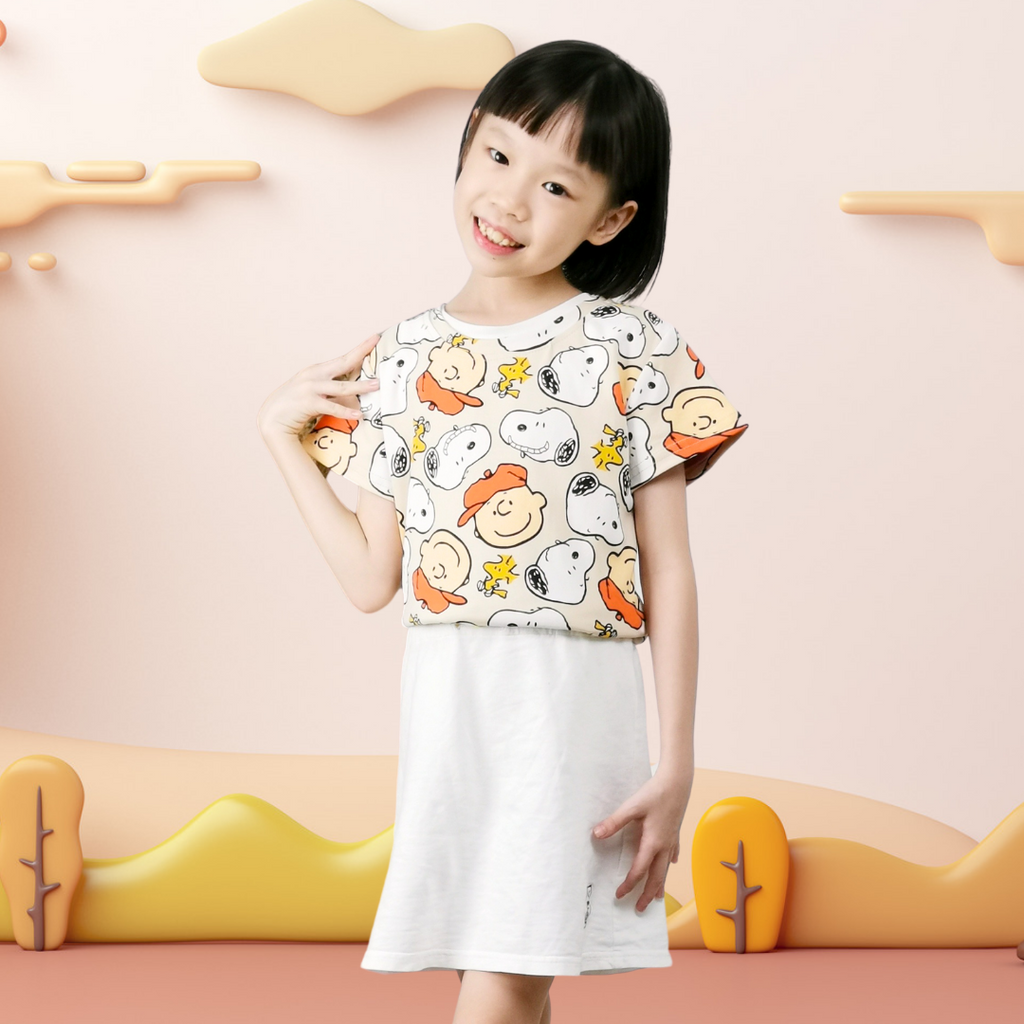 Premium Cotton Top Snoopy印花亲子装T衫（CJ.10) VS822695