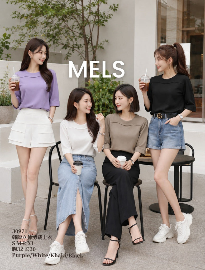 Premium Korean Style Structured Top 韩版立体剪栽上衣 (ME.8) 30971
