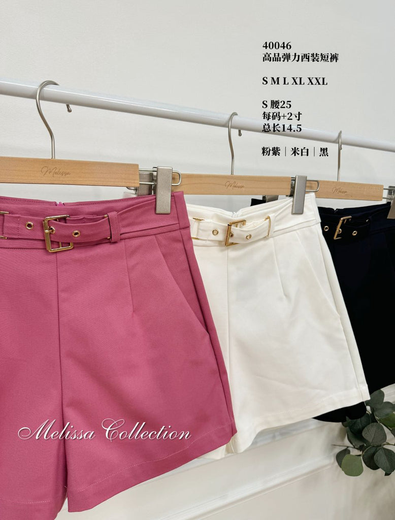 Premium Lady Pants 高品弹力西装短裤(ME) 40046 Melissa – My Denim