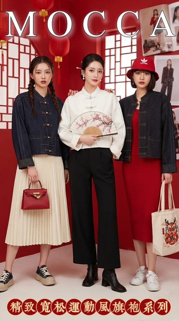Premium Lunar New Year Denim Jacket 新春牛仔外套 (MO)17948