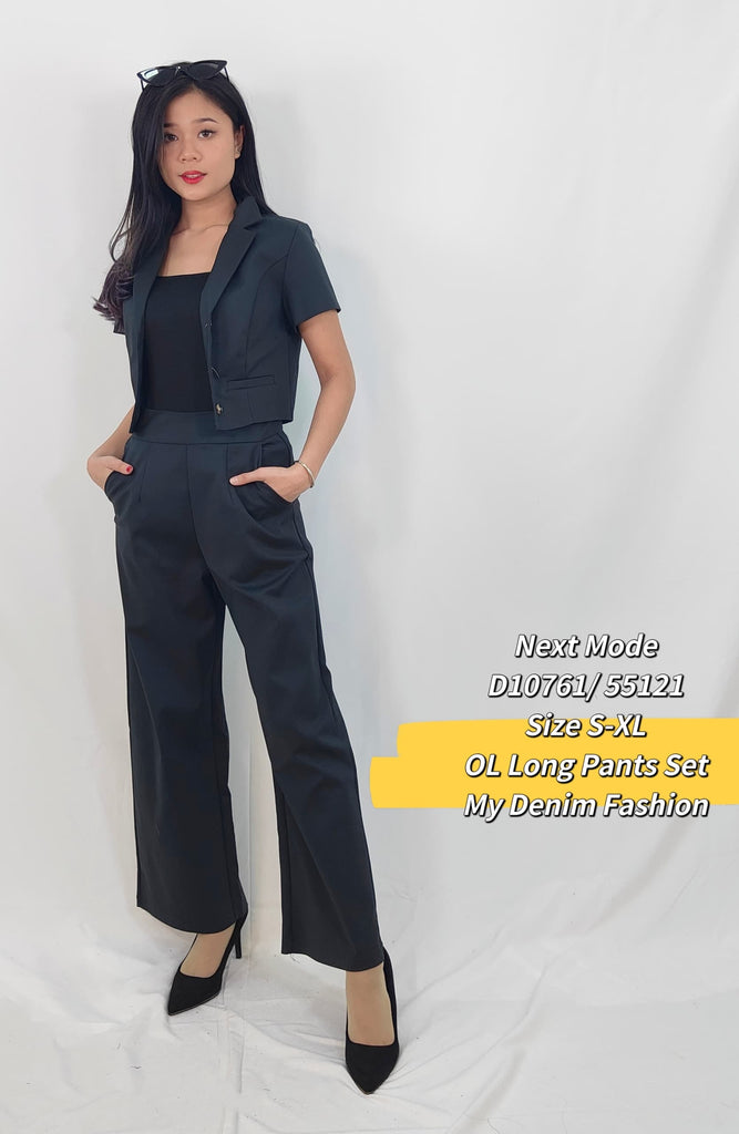 Premium Lady Suit 高雅V领OL短裤套装 (NM) D10761/55121