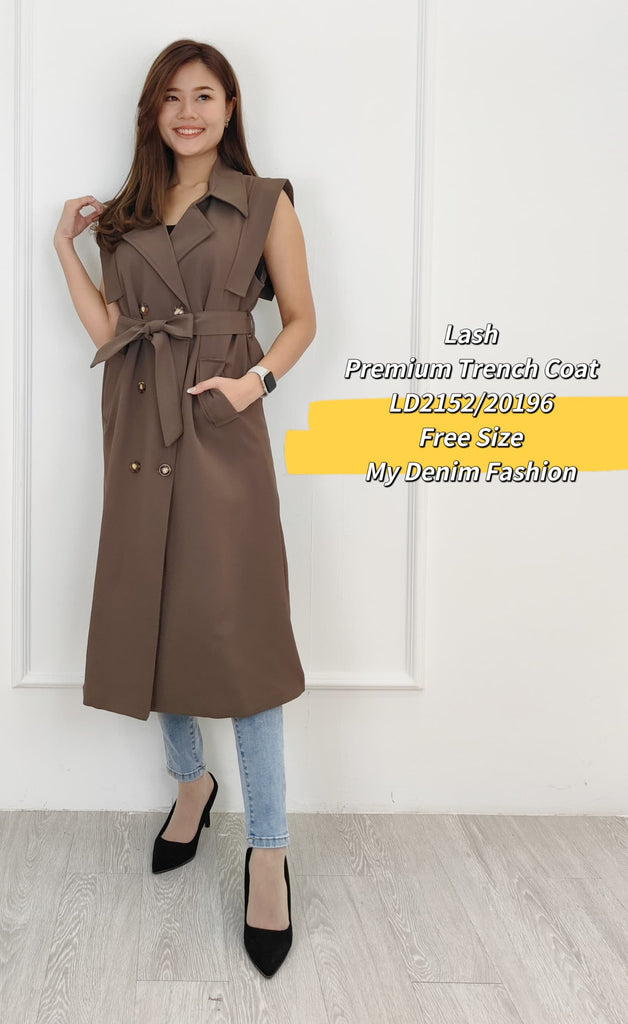 Premium Casual Trench Coat 高品质百搭休闲风衣 (LH.2) LD2152/20196