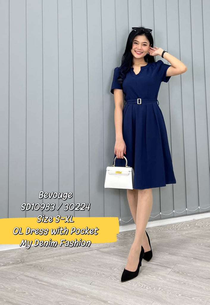 Premium OL Dress 绝美小V领OL连衣裙 (BV.4) SD10983/30224