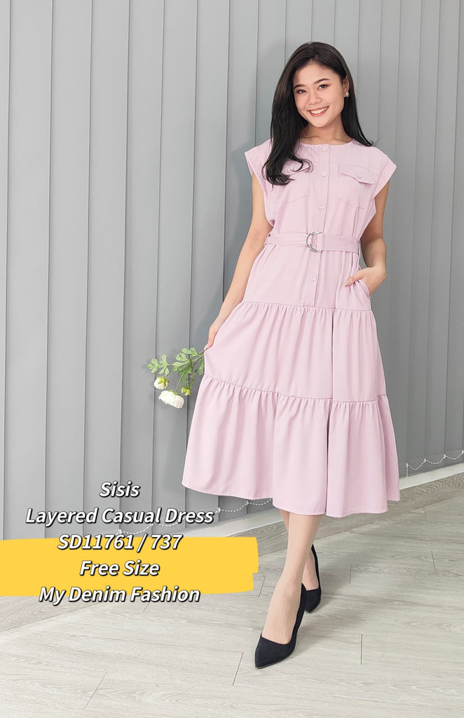 Premium Lady Dress 优雅均码蛋糕连衣裙 (SI.3) SD11761/737