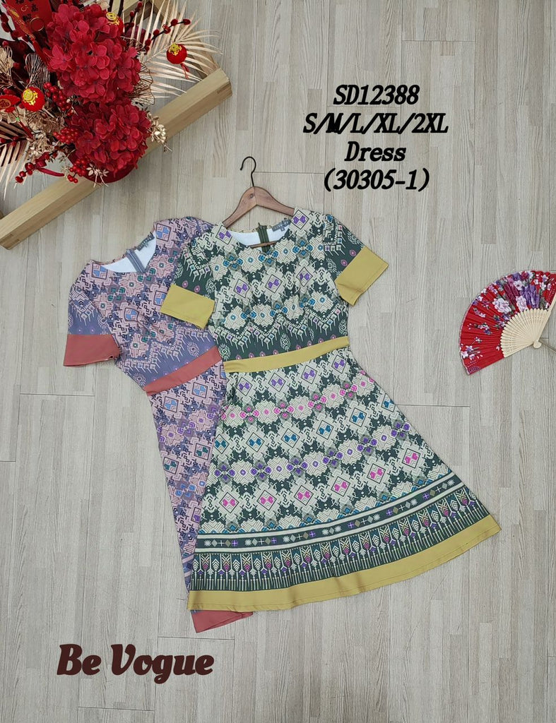 Premium V Neck Floral OL Dress - Elegant Polyester Dress by BeVogue  My  Denim Fashion | OL clothing
