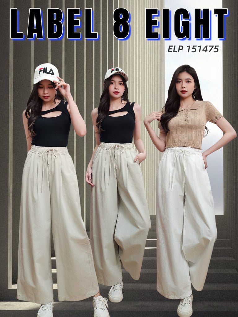 Premium Korean Style Wide-Leg Pants 韩版休闲直筒阔腿裤 (LA.6) ELP151475