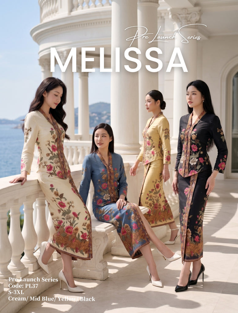 (Presale)Premium Nyonya Batik OL Dress (预售)娘惹巴迪风长袖连衣裙 (ME) PL37