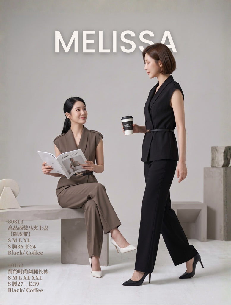 Premium Blazer OL Blouse 高品质西装马甲上衣 (ME.4) 30813