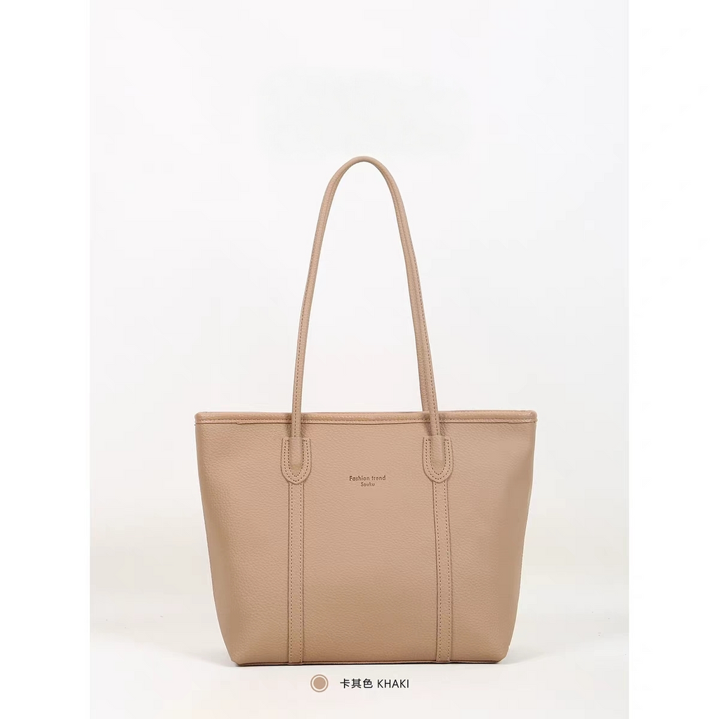 (Preorder)Large shoulder tote bag (预购)休闲大容量单肩托特包 BG1013