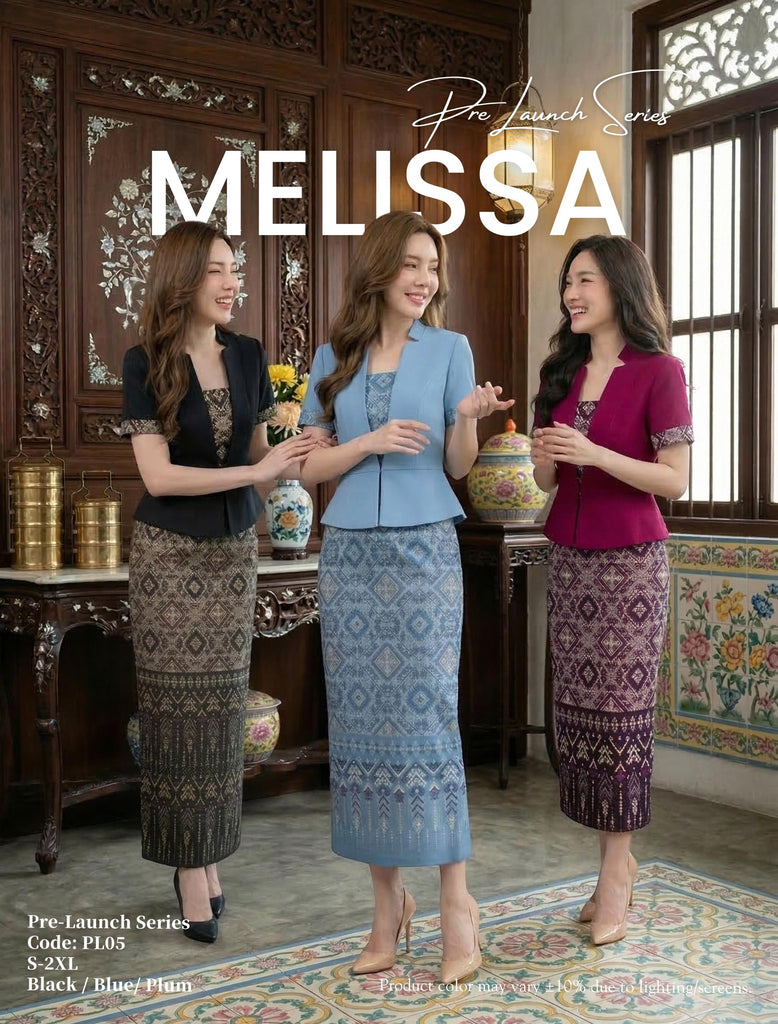 Premium Batik Print Peplum OL Dress 高品质巴迪花印连衣裙 (ME.10) 13033/PL05
