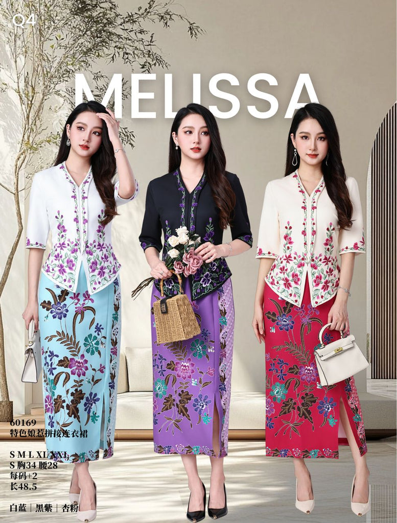 (Preorder)Premium Nyonya Batik Dress (预购)高品娘惹巴迪连衣裙 (ME) 60169-2