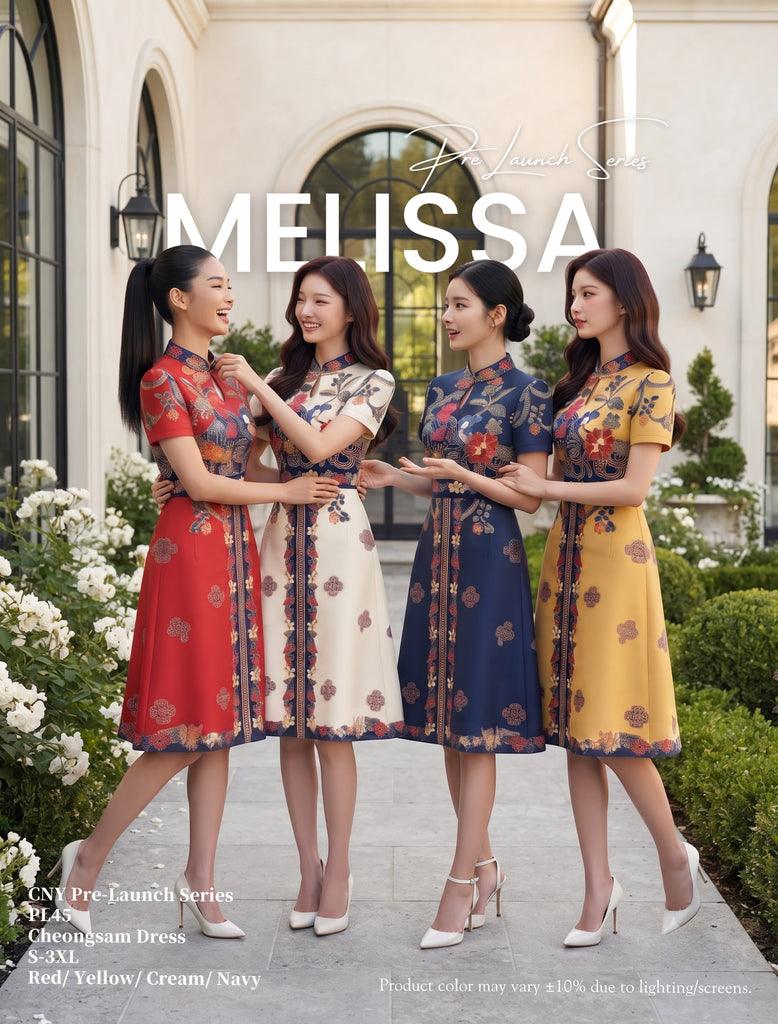 (预购)Premium CNY Batik Print Family Dress (Presale)2027家族峇迪新春连身裙 (ME) PL45