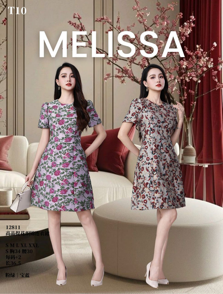 Premium Jacquard Dress 高品立体提花连身裙(ME.5) 12811