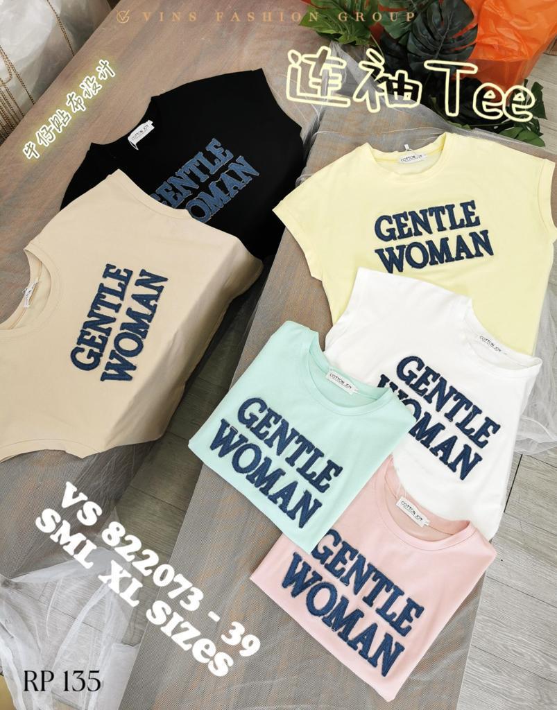 Premium Gentle Women Cotton Top 棉质立体刺绣上衣 (CJ.8) VS822073